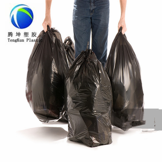 Heavy Duty Hdpe Ldpe Refuse Trash Waste Plastic Bin Liner Biodegradable Rubbish Bag